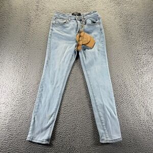 Monkey Ride Jeans Women 5 Blue Denim Bamboo Fabric Cotton Skinny Stretch